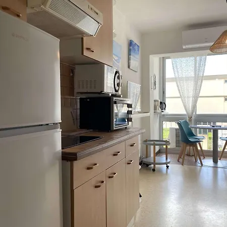 T1 Climatise Avec Cuisine Equipee, Tv, Lave-linge, Proche Centre - Fr-1-553-258 * Balaruc-les-Bains
